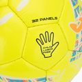 Minge de fotbal Joma Dali III yellow/fluor turquoise mărimea 5 3