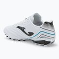 Încălțăminte de fotbal pentru bărbați Joma Aguila AG white/black 3