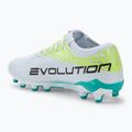 Încălțăminte de fotbal pentru bărbați Joma Evolution FG white/turquoise 3