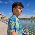 Tricou de alergare pentru bărbați Joma R-City lime 8