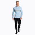 Bluză de alergare pentru bărbați Joma Record III light blue 2