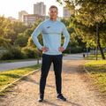 Bluză de alergare pentru bărbați Joma Record III light blue 6