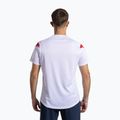 Tricou pentru bărbați Joma Montreal white/red 2