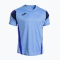 Tricou pentru bărbați Joma Montreal sky blue/dark navy 4