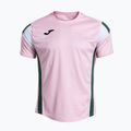 Tricou pentru bărbați Joma Montreal pink/green