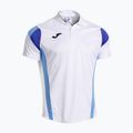 Tricou de tenis pentru bărbați Joma Montreal white/sky blue 2