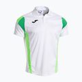 Tricou de tenis pentru bărbați Joma Montreal white/fluor green 2
