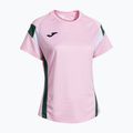 Tricou de tenis pentru femei Joma Montreal pink/green 2