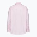 Tricou pentru bărbați Kaotiko Stripes Dark People pink / white 2