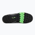 Încălțăminte de fotbal pentru bărbați Joma Aguila TF black/fluor green 4