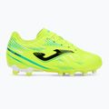 Ghete de fotbal pentru copii Joma Propulsion Jr FG galben fluor 2