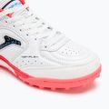 Încălțăminte de fotbal pentru bărbați Joma Top Flex Rebound TF white / fluor coral 7