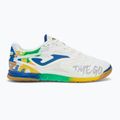Încălțăminte de fotbal pentru bărbați Joma DZ-7 IN white/royal blue 2