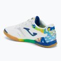 Încălțăminte de fotbal pentru bărbați Joma DZ-7 IN white/royal blue 3