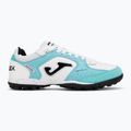 Încălțăminte de fotbal pentru bărbați Joma Top Flex 2642 TF fluor turquoise/white 2