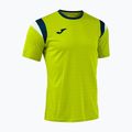 Tricou de tenis pentru bărbați Joma Terra lime/dark navy 3