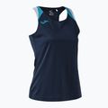 Tricou de tenis pentru femei Joma Terra Tank Top dark navy/turquoise fluor 3