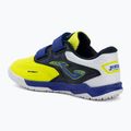 Încălțăminte de fotbal pentru copii Joma Cancha Jr IN fluor yellow 3