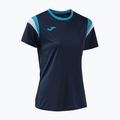 Tricou de tenis pentru femei Joma Terra dark navy/turquoise fluor 3