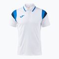 Tricou de tenis pentru bărbați Joma Terra Polo white/royal