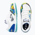 Încălțăminte de fotbal pentru copii Joma Top Flex Jr IN white 4