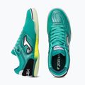 Încălțăminte de fotbal pentru bărbați Joma Top Flex Indoor turquoise 4
