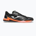 Încălțăminte de fotbal pentru bărbați Joma Regate Carbon Indoor black