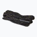 Coardă de antrenament TRX 3,8 cm x 15,24 m negru EXROPE-50