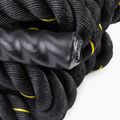 Coardă de antrenament TRX 3,8 cm x 15,24 m negru EXROPE-50 3