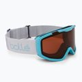 Ochelari de schi pentru copii Bollé Rocket blue& white matte/ rosy bronze