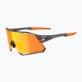 Ochelari de soare Tifosi Rail Race Clarion satin vapor/orange/clear