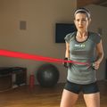 Set de benzi de rezistență SKLZ Resistance Cable Set 20lb (4´Cable + Flex Handle + Door Anchor) portocaliu/negre 4