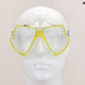 Mască de snorkeling Mares Wahoo galben transparent 411238 8