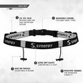 Curea pentru numărul de start Synergy Race Belt black 2