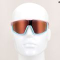 Ochelari de ciclism Julbo Fury Spectron 3Cf mat roz pastelat/albastru deschis 9