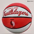 Wilson NBA Team Retro Mini Portland Trail Blazers Baschet Roșu WTB3200XBPOR 5