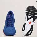 Pantofi de alergare pentru bărbați Mizuno Wave Sky 6 turcoaz mare/alb/roșii de cireș 13