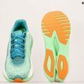 Pantofi de alergare pentru bărbați HOKA Mach X ocean mist/lime glow 25