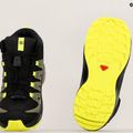 Salomon Xa Pro V8 Mid CSWP cizme de trekking pentru copii negru/verde lichen închis/y 17