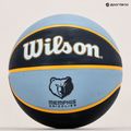 Mingea de baschet Wilson NBA Team Tribute Memphis Grizzlies, albastru marin WTB1300XBMEM 6