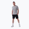 Tricou de antrenament pentru bărbați NEBBIA Minimalist Logo gri deschis 3