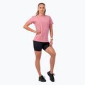 Tricou de antrenament pentru femei NEBBIA Invisible Logo old rose 3
