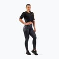 Colanți pentru femei NEBBIA Glossy Look Bubble Butt volcanic black 2
