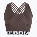 Sutien de fitness NEBBIA Medium Impact Cross maro 5