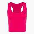 Tricou de antrenament pentru femei NEBBIA Sporty Slim Fit Crop roz 4