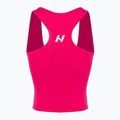 Tricou de antrenament pentru femei NEBBIA Sporty Slim Fit Crop roz 5