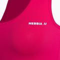 Tricou de antrenament pentru femei NEBBIA Sporty Slim Fit Crop roz 6
