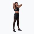 Colanți de antrenament pentru femei NEBBIA Gold Mesh negri 8290110 3