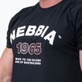 Tricou de antrenament pentru bărbați NEBBIA Golden Era negru 1920130 4