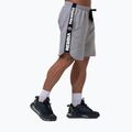 Pantaloni scurți de antrenament pentru bărbați NEBBIA Legend-Approved gri pentru bărbați 1950330